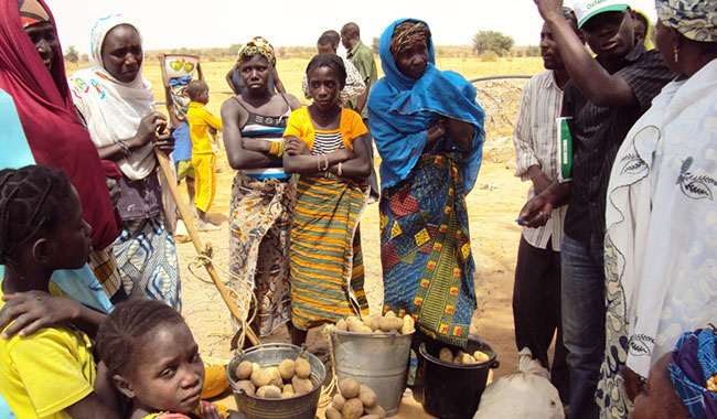 Women’s outreach campaign in Niger, Africa