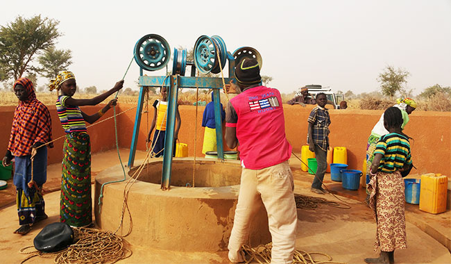 Women’s outreach campaign in Niger, Africa